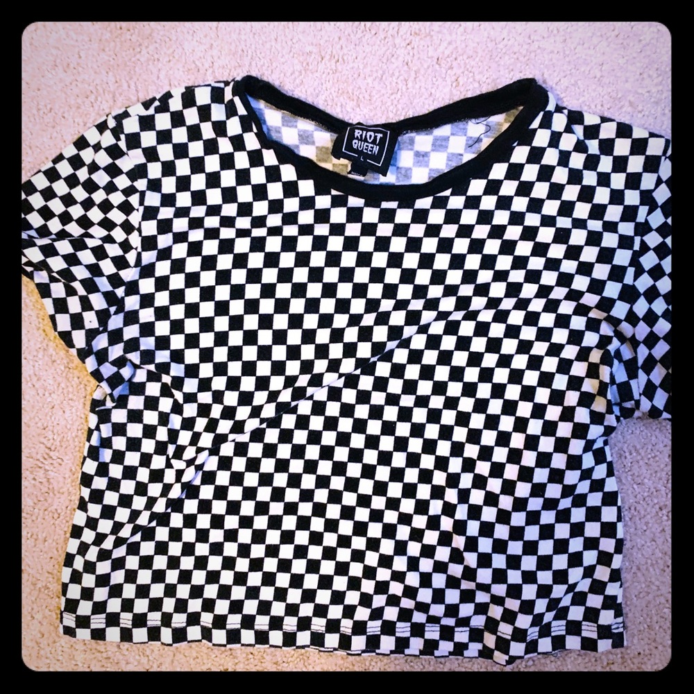 Riot Queen Crop Too⚡️